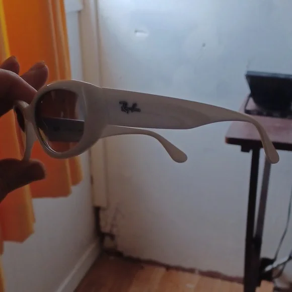 Women Asian fit white Ray Ban New - Picture 3 of 6